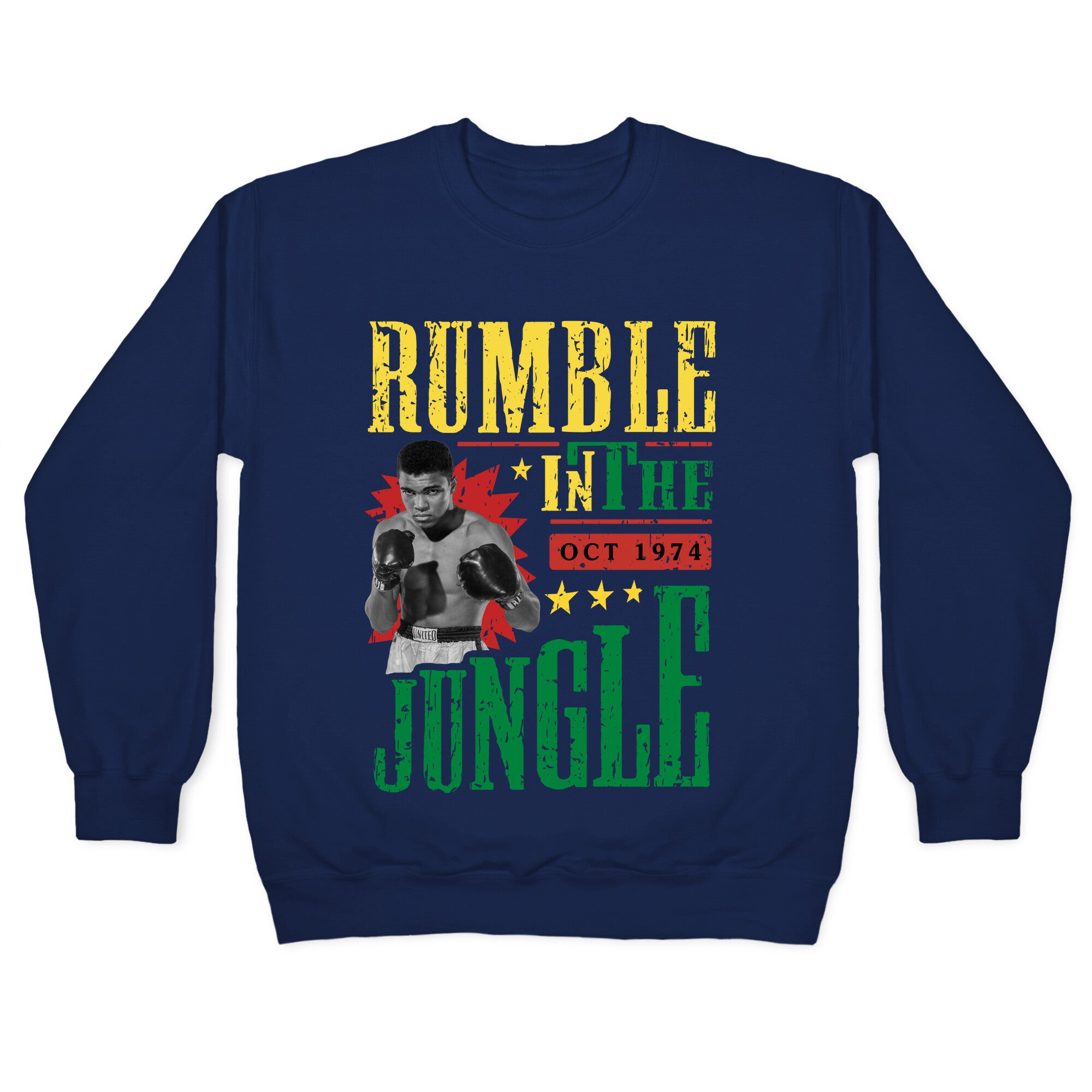 Rumble in the Jungle Crewneck Sweatshirt